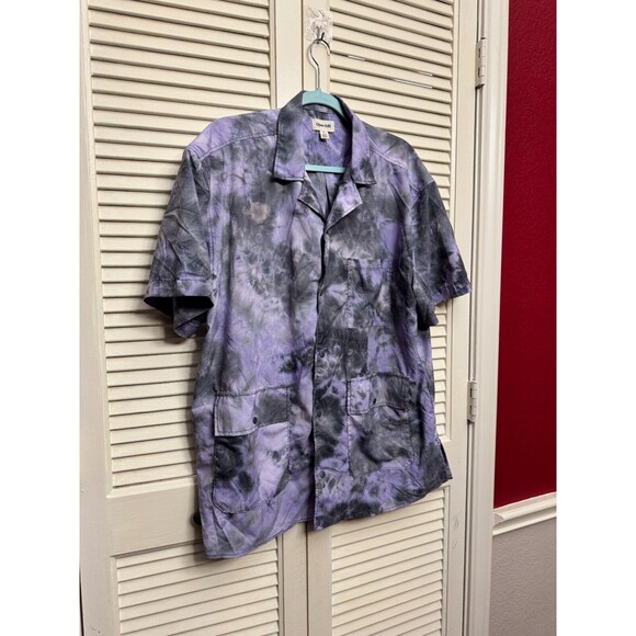 Open Edit Tie-dye Shirt Short Sleeve NWOT SZ M - Picture 6 of 6